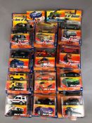 Fourteen Matchbox 'Best of British' boxed diecast vehicles:12 carded issues, 2 just boxed