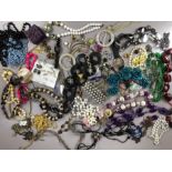 Collection of costume jewellery