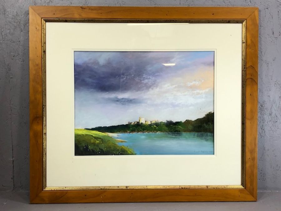 PAUL HARDY, pastel of Windsor Castle, signed lower right, approx 50cm x 37cm, framed and glazed