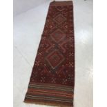 Meshwari runner, approx 252cm x 60cm