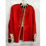 Military dress jacket - Coldstream Guards, by Hobson & Sons, Tooley Street, London, size labelled as