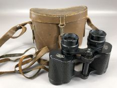 Pair of pair of Carl Zeiss 'Jena' 8x30W binoculars in leather case