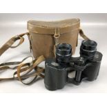 Pair of pair of Carl Zeiss 'Jena' 8x30W binoculars in leather case