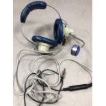 Pair of vintage Airmed headphones