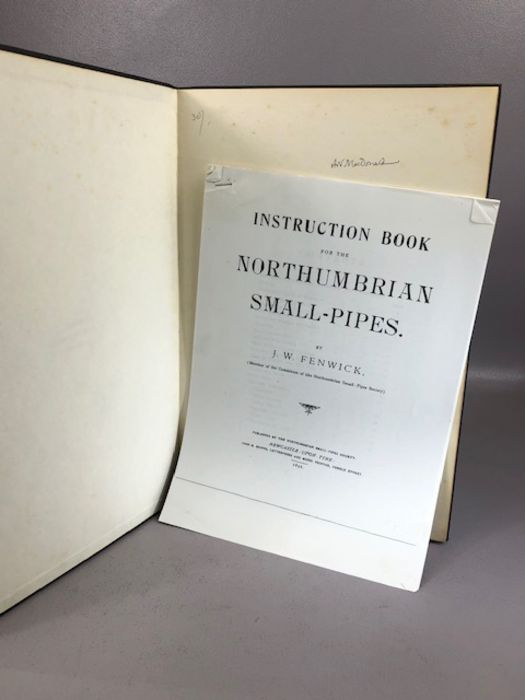 Antiquarian First Edition Book: The Northumbrian Bagpipes. Publisher: The Northumbrian Pipers' - Image 2 of 4