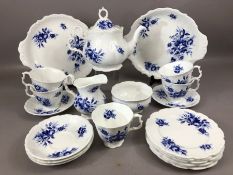 Royal Albert 'Connoisseur' pattern part tea service