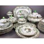 Extensive collection of Copeland 'Chelsea' pattern dinner and table ware to include two lidded