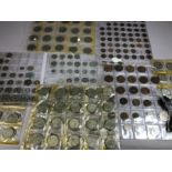 Large collection of coins to include Crowns, Cartwheel pennies etc