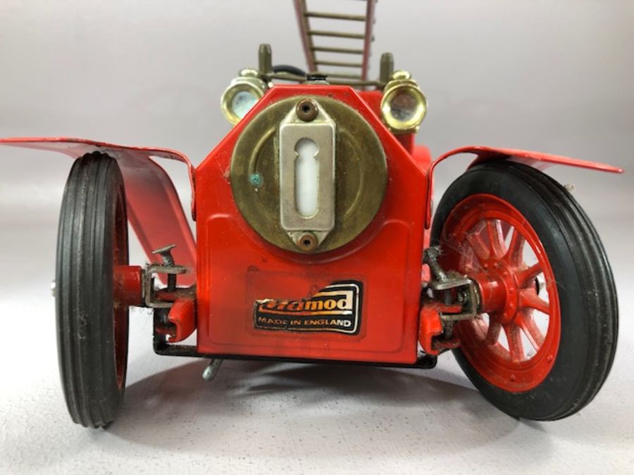 A Mamod steam vintage fire engine A/F - Bild 4 aus 7