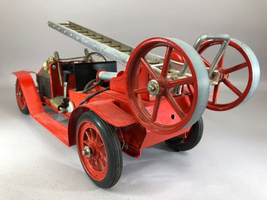 A Mamod steam vintage fire engine A/F - Bild 6 aus 7