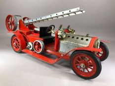 A Mamod steam vintage fire engine A/F