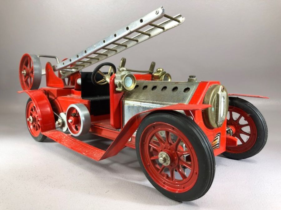 A Mamod steam vintage fire engine A/F - Bild 2 aus 7