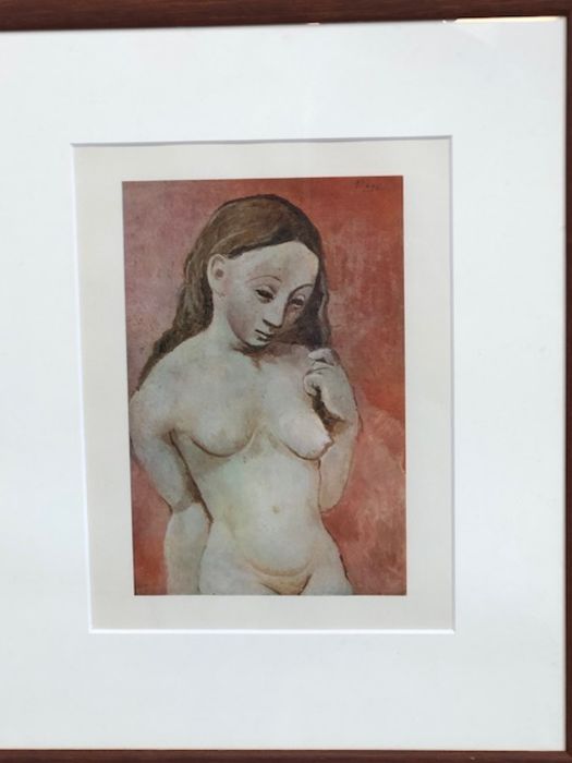 Good collection of pictures and prints, mostly portraits, including Picasso lithograph, pencil - Image 6 of 7