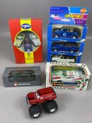 Small collection of diecast model vehicles to include Salco, Burago and Corgi