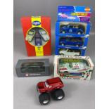 Small collection of diecast model vehicles to include Salco, Burago and Corgi