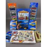 Collection of boxed diecast vehicles to include Pepsi 'Super Transport' set, Corgi 'Great Britain'