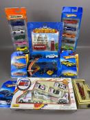 Collection of boxed diecast vehicles to include Pepsi 'Super Transport' set, Corgi 'Great Britain'