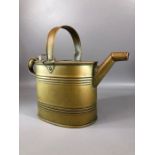 Army and Navy watering can, approx 25cm in height