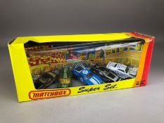 Matchbox Super Set 'Midnight Boulevard' diecast vehicles in box