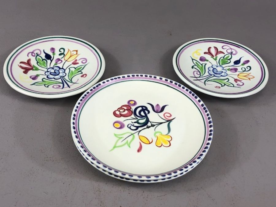 Collection of Poole Pottery to include Plates, dishes and a vase (10) - Image 6 of 6