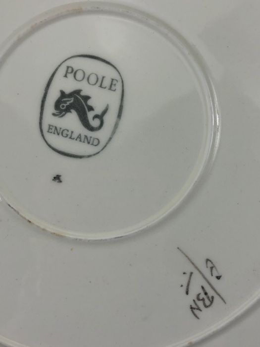 Collection of Poole Pottery to include Plates, dishes and a vase (10) - Image 3 of 6