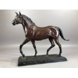 Franklin Mint bronze Horse, Poised for Glory by Dr Robert Taylor