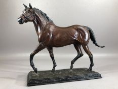 Franklin Mint bronze Horse, Poised for Glory by Dr Robert Taylor