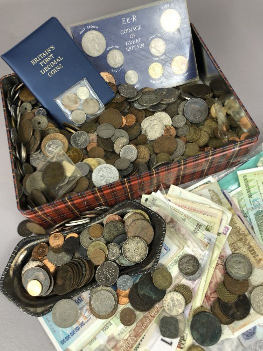 Large collection of coins and bank notes - Image 2 of 3