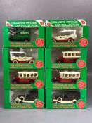Collection of eight Fuji 'Exclusive Vintage Car Collection' boxed diecast vehicles