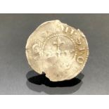 Silver coin: Henry I Penny (1100 - 1135) of Shrewsbury