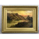 19th Century oil on canvas 'Helvellyn', signed lower left W GRAY (Possibly William Gray), approx