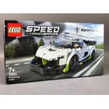 LEGO Speed Champions Koenigsegg 76900 unopened, unbuilt and complete