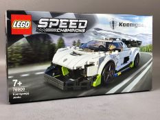 LEGO Speed Champions Koenigsegg 76900 unopened, unbuilt and complete