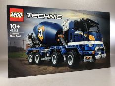 LEGO Technic Concrete Mixer Truck 42112, unopened, unbuilt and complete