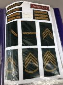 Collection of Special Forces military insignia to include Denmark, Canada, South Africa, West