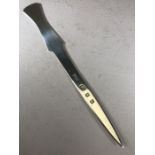 Silver hallmarked Letter opener approx 23cm in length & 51g