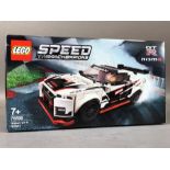 LEGO Speed Champions Nissan GT-R NISMO, unopened, unbuilt and complete
