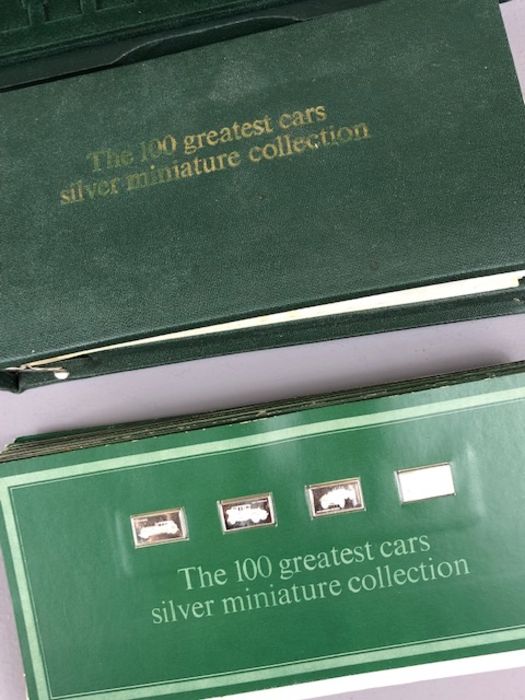 The 100 greatest cars silver miniature collection by John Pinches Limited - Image 6 of 6