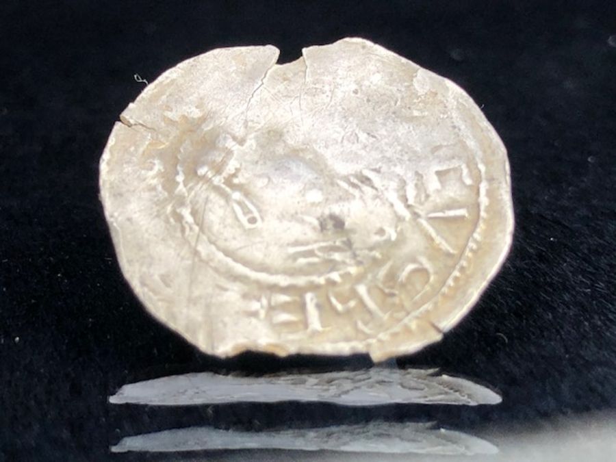 Silver coin: Henry I Penny (1100 - 1135) of Shrewsbury - Image 3 of 3