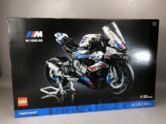 LEGO Technic BMW Motorrad M1000 RR Motorbike 42130, unopened, unbuilt and complete