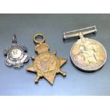 WWI Medals awarded to Sister G.F. Waters CIV: HOSP:RES Miss G F Waters plus silver medallion awarded