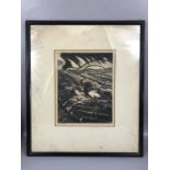 RALPH FABRI N.A. S.A.E.(Hungarian/American, 1894-1975). 'Atilla'. Pencil Signed print 8/50, approx