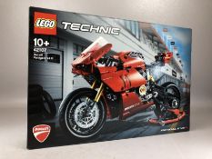 LEGO Technic Ducati Panigale V4 R 42107, unopened, unbuilt and complete