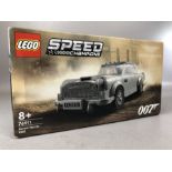 LEGO Speed Champions James Bond 007 Aston Martin 76911, unopened, unbuilt and complete