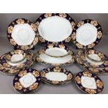 A Royal Albert Heirloom part dinner service comprising 30 pieces