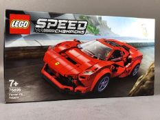 LEGO Speed Champions Ferrari F8 Tributo 76895, unopened, unbuilt and complete