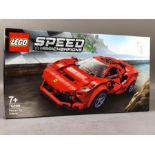 LEGO Speed Champions Ferrari F8 Tributo 76895, unopened, unbuilt and complete