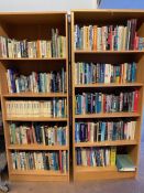 Large collection of Aeronautical books over ten shelves