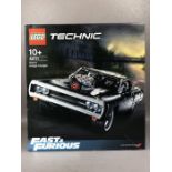 LEGO Technic, Fast & Furious, Dom's Dodge Charger 42111, unopened, unbuilt and complete