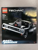 LEGO Technic, Fast & Furious, Dom's Dodge Charger 42111, unopened, unbuilt and complete